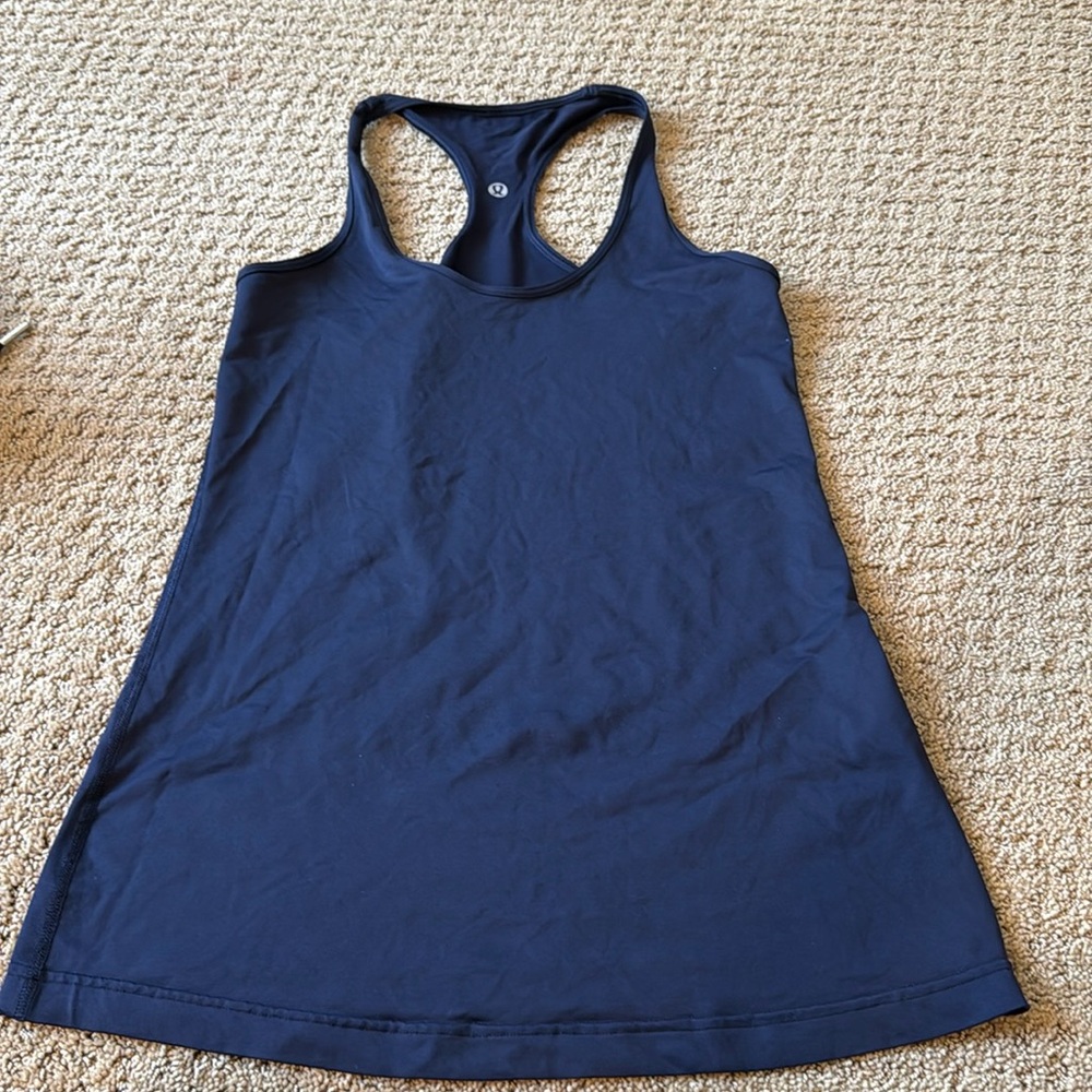 Navy blue Lululemon tank top!